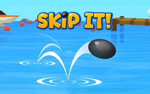Pebble Glide Physics Game